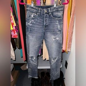 & Denim Skinny Jean Size 28